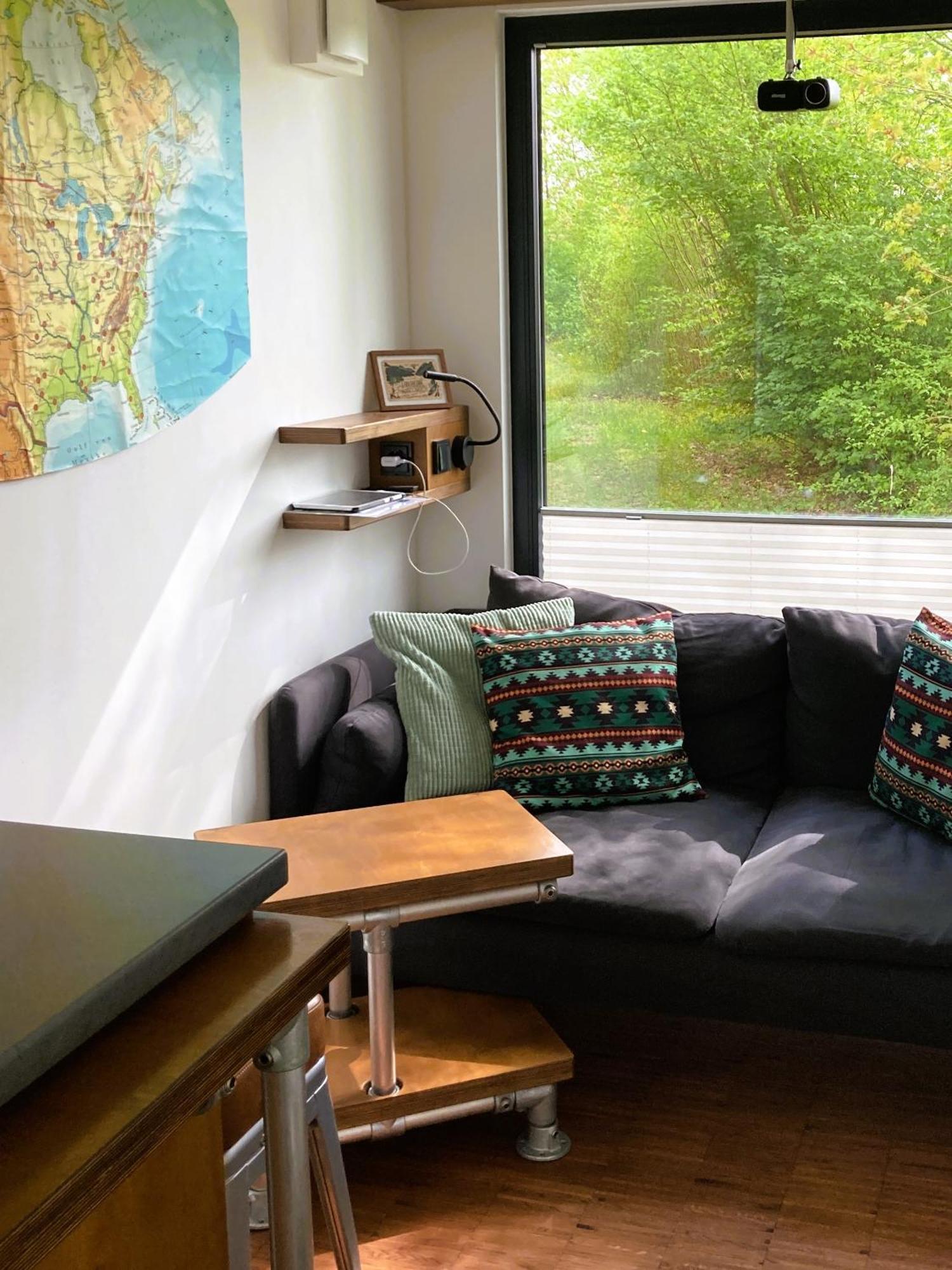Tiny House Im Seecontainer Mit Parkplatz, Glasfaser, Netflix, Veranda Und Gehobener Ausstattung Кобург Екстериор снимка